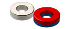 Magneti NdFeB anelli - magnetizzati sull'asse - parallelamente all'asse